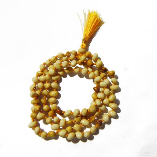 White Gunja Mala