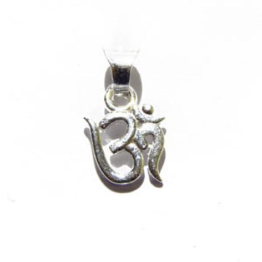 Silver Om Pendant