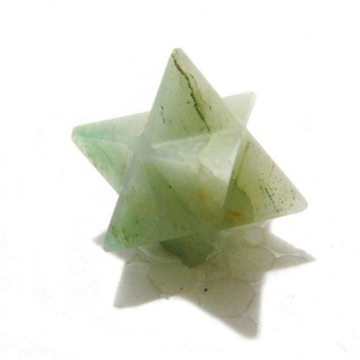 Green Aventurine Merkaba Star