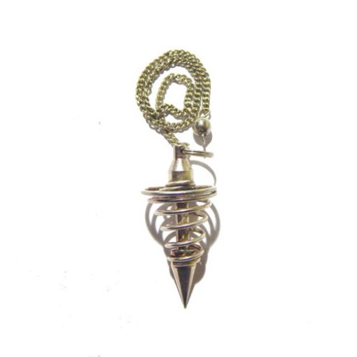 Copper with Silver Polish Dowsing Pendulum
