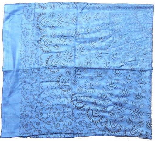 Large Size Traditional Flower Printed Stole