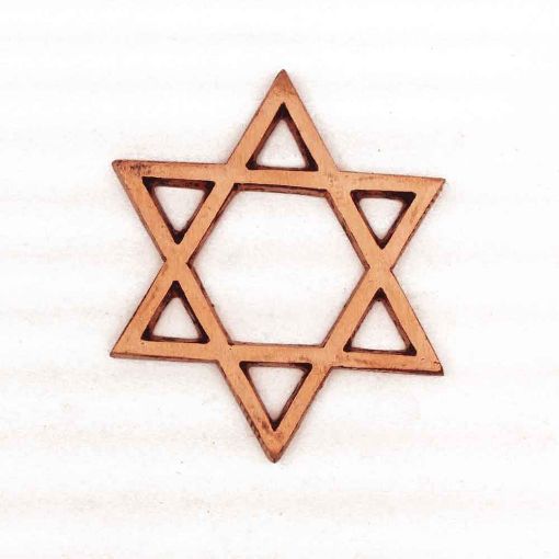 Vastu Copper Star Helix - Shatkona Helix