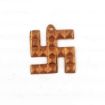 Copper Swastik Pyramid - Swastika Vastu Patti